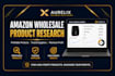 amazon wholesale product research and supplier sourcing