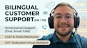 be your virtual assistant in english and spanish