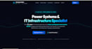 develop a modern responsive react website