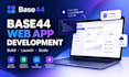 develop your saas app using base44