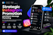 do strategic instagram promotion and direct message marketing