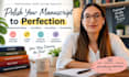 do developmental book editing, manuscript proofreading, line edit on your books