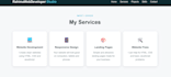 create a responsive HTML CSS javascript website