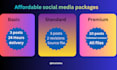 design social media posts and banners on canva