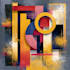create abstract geometric digital art