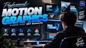 create motion graphics videos with kinetic typography and text animation