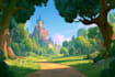 design an background and environment art
