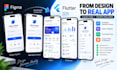 convert figma to flutter app with pixel perfect responsive UI