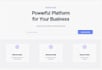 create a landing page