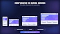 build a modern responsive front end website