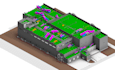 turn point cloud data from 3d laser scanner to architectural, structural and mep