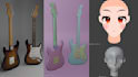 model professional stylized 3d assets