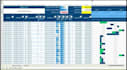 send you a ready made excel project scheduler with task dependencies