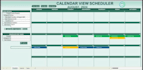 send you a ready made excel task calendar scheduler template instantly