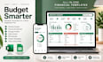 design editable monthly excel google sheets budget spreadsheet templates