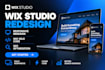 build wix studio responsive website redesign wix velo code and wix SEO