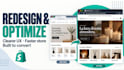 design or redesign your professional shopify store