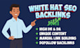 high authority white hat dofollow SEO backlinks for google ranking