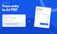 build a windows desktop invoice and billing app with real a4 PDF