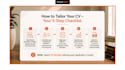 write and optimize a professional CV, resume, and cover letter