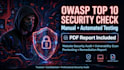 do website security audit and penetration testing with PDF report