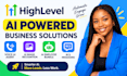 gohighlevel voice ai agent ai image recognition ai employee bundle rcs messaging
