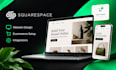 build squarespace design, redesign squarespace website, wixsquarespace