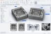 do 3d mold design for, investment casting, wax pattern, for manufacturing
