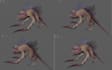 create custom sculpt 3d creature model, monster fantasy anima character zbrush