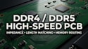 design ddr4 ddr5 high speed pcb with impedance controlled memory routing