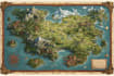 create a beautiful campus map illustration