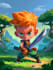 do 2d character design, 2d game character, concept