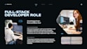 build a responsive modern website using html CSS and javascript
