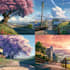 make you cinematic anime with animated background
