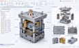 do 3d mold design for die casting, casting die, metal mold, manufacturing
