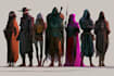 create stunning dnd party art, fantasy illustration