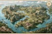 fantasy map design map illustration fantasy map