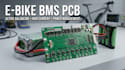 design e bike bms pcb with active balancing and high current power management
