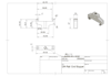 din rail end stopper 3d model and assembly
