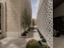 function residential garden,custom hardscape, planting 3d layout,pathways design