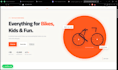 design and code a front end website