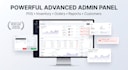 create a powerful custom ecommerce website with admin dashboard