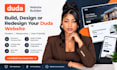build, design or redesign your duda website with duda website builder