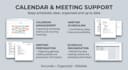 manage your calendar and coordinate your meetings