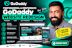 develop a professional and responsive godaddy website redesign godaddy fix dns