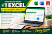 do professional accounting, excel, tally and data entry