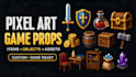 create pixel art game props objects items and assets