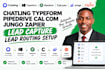 chatling typeform pipedrive cal com jungo zapier lead capture lead routing setup