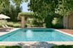 do garden swimming pool patio pergola deck