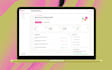 design UI UX architecture for a saas, dashboard and web app
